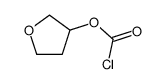 oxolan-3-yl carbonochloridate structure