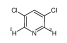 3,5-dichloropyridine-2,6-d2 Structure