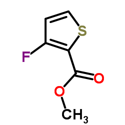 Methyl 3-fluoro-2-thiophenecarboxylate structure