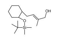 (E)-4-[(1R,2S)-2-[tert-butyl(dimethyl)silyl]oxycyclohexyl]-2-methylbut-2-en-1-ol Structure