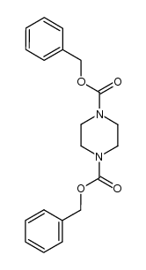 1,4-bis(benzyloxycarbonyl)piperazine Structure
