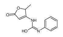 1-(2-methyl-5-oxo-2H-furan-3-yl)-3-phenylurea Structure