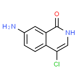 7-amino-4-chloro-1,2-dihydroisoquinolin-1-one structure