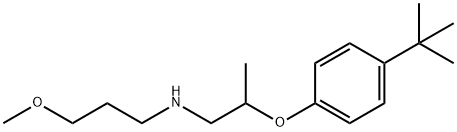 N-{2-[4-(tert-Butyl)phenoxy]propyl}-N-(3-methoxypropyl)amine Structure