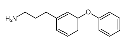 3-(3-phenoxyphenyl)propan-1-amine结构式