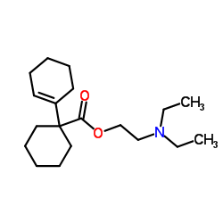 2-(Diethylamino)ethyl 1,1'-bi(cyclohexan)-1'-ene-1-carboxylate Structure