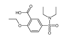 5-(Diethylsulfamoyl)-2-ethoxybenzoic acid Structure