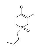 1-butyl-4-chloro-3-methyl-2H-1λ5-phosphinine 1-oxide结构式