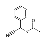 N-[cyano(phenyl)methyl]-N-methylacetamide结构式