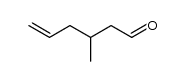 3-methyl-hex-5-enal结构式