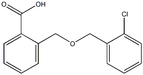 2-(2-Chloro-benzyloxymethyl)-benzoic acid结构式