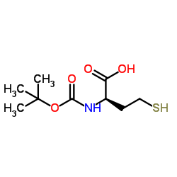 D-Homocysteine, N-[(1,1-dimethylethoxy)carbonyl]- picture