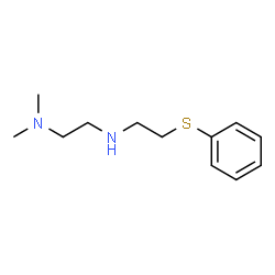 N1,N1-Dimethyl-N2-[2-(phenylthio)ethyl]ethane-1,2-diamine Structure
