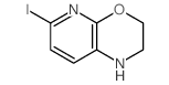 6-Iodo-2,3-dihydro-1H-pyrido[2,3-b][1,4]oxazine Structure