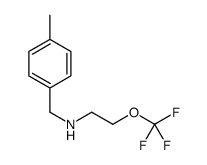 N-(4-Methylbenzyl)-2-(trifluoromethoxy)ethanamine Structure
