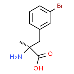 α-Me-Phe(3-Br)-OH·H2O structure