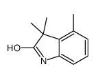 3,3,4-trimethyl-1H-indol-2-one Structure