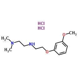 N'-[2-(3-Methoxyphenoxy)ethyl]-N,N-dimethyl-1,2-ethanediamine dihydrochloride结构式