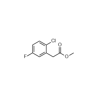 Methyl2-(2-chloro-5-fluorophenyl)acetate picture