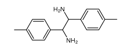 meso-1,2-bis(4-methylphenyl)ethylenediamine Structure