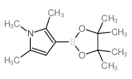 1,2,5-三甲基吡咯-3-硼酸频那醇酯结构式