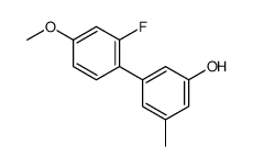 3-(2-fluoro-4-methoxyphenyl)-5-methylphenol Structure