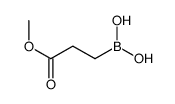 (3-METHOXY-3-OXOPROPYL)BORONIC ACID UOM结构式