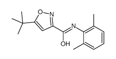 5-tert-butyl-N-(2,6-dimethylphenyl)-1,2-oxazole-3-carboxamide Structure