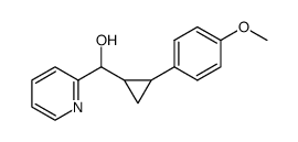 (2-(4-methoxyphenyl)cyclopropyl)(pyridin-2-yl)methanol Structure