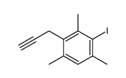 1-(2,4,6-trimethyl-3-iodophenyl)-2-propyne结构式