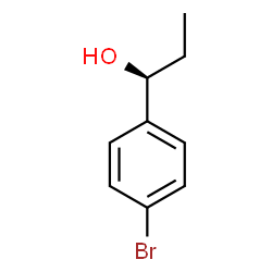 (S)-1-(4-BROMOPHENYL)-1-PROPANOL结构式