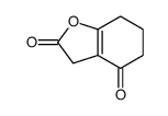 3,5,6,7-Tetrahydro-1-benzofuran-2,4-dione Structure