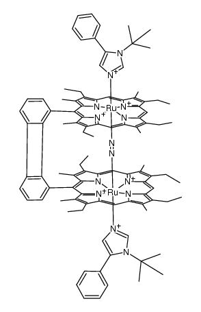 (μ-diazene)diruthenium(II)DPB(bis-(1-tert-butyl-5-phenylimidazole))结构式