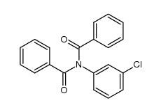 N-(3-chloro-phenyl)-dibenzamide结构式