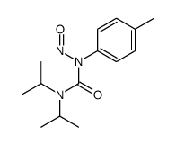 1-(4-methylphenyl)-1-nitroso-3,3-di(propan-2-yl)urea结构式