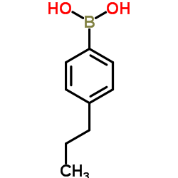 (4-Propylphenyl)boronic acid structure
