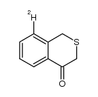 8-deuterioisothiochroman-4-one Structure