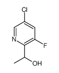 1-(5-chloro-3-fluoropyridin-2-yl)ethanol结构式