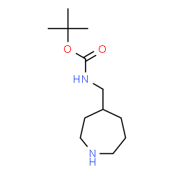 tert-butyl N-(azepan-4-ylmethyl)carbamate Structure