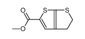 methyl 2,3-dihydrothieno[2,3-b]thiophene-5-carboxylate结构式
