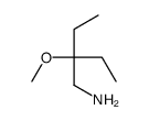 2-ethyl-2-methoxybutan-1-amine结构式