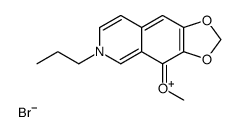 4-methoxy-6-propyl-[1,3]dioxolo[4,5-g]isoquinolin-6-ium,bromide结构式