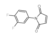 1-(3,4-二氟苯基)-1H-吡咯-2,5-二酮结构式