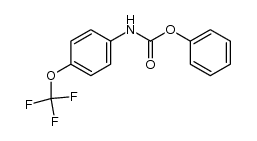 phenyl N-[4-(trifluoromethoxy)phenyl]carbamate结构式