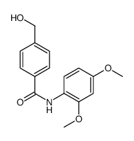 N-(2,4-Dimethoxyphenyl)-4-(hydroxymethyl)benzamide结构式