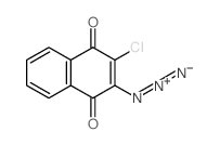 1,4-Naphthalenedione,2-azido-3-chloro- structure