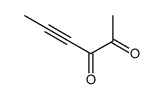 4-Hexyne-2,3-dione (9CI) Structure