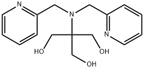 2-(双(吡啶-2-基甲基)氨基)-2-(羟甲基)丙烷-1,3-二醇结构式