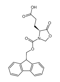 Nα-Fmoc-Glu-5-oxazolidinone Structure