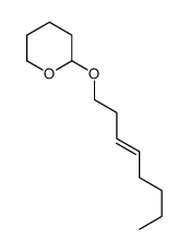 2-oct-3-enoxyoxane结构式